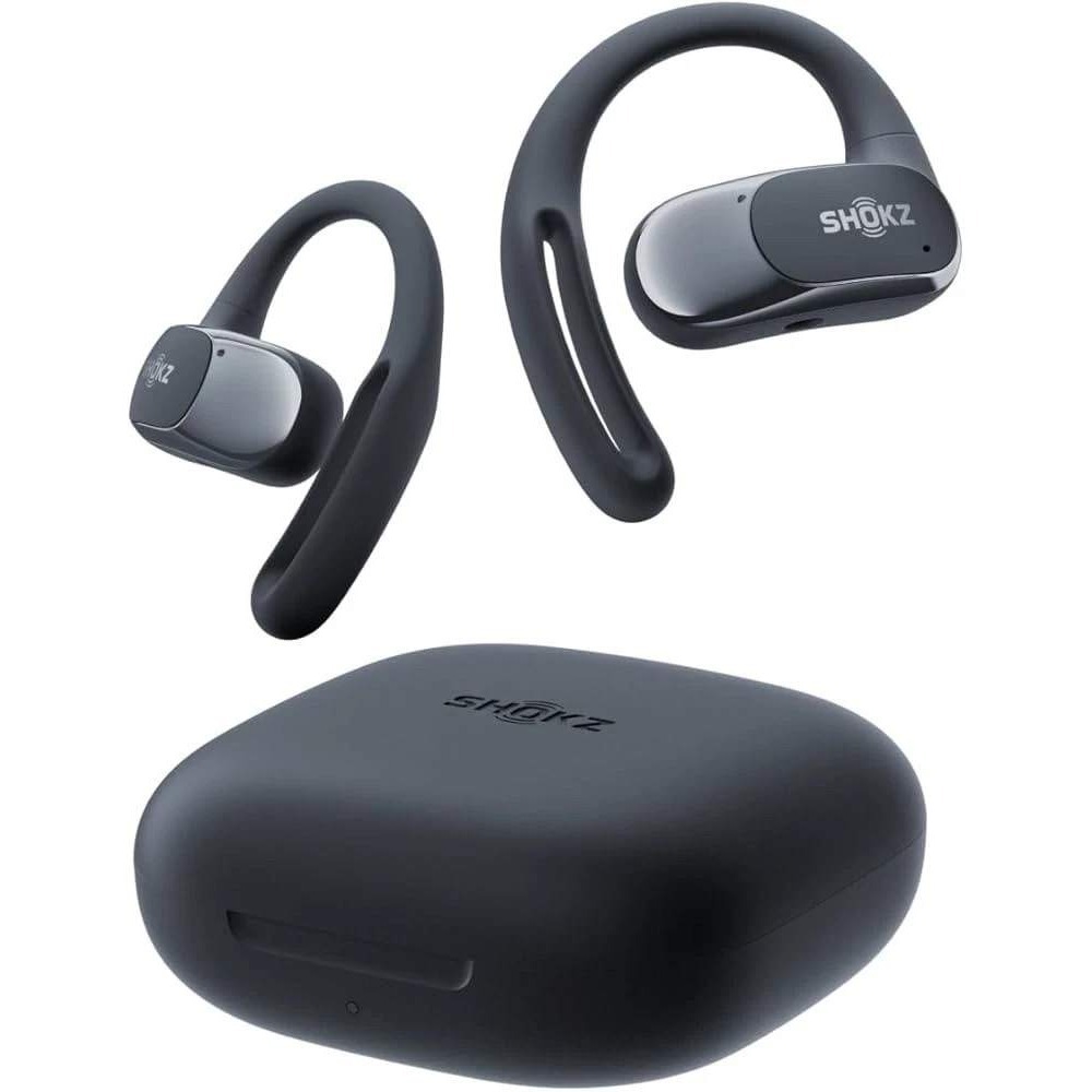New Shokz OpenFit Air Open-Ear Headphones Dolby Audio Enabled Earbuds T921-ST-BK